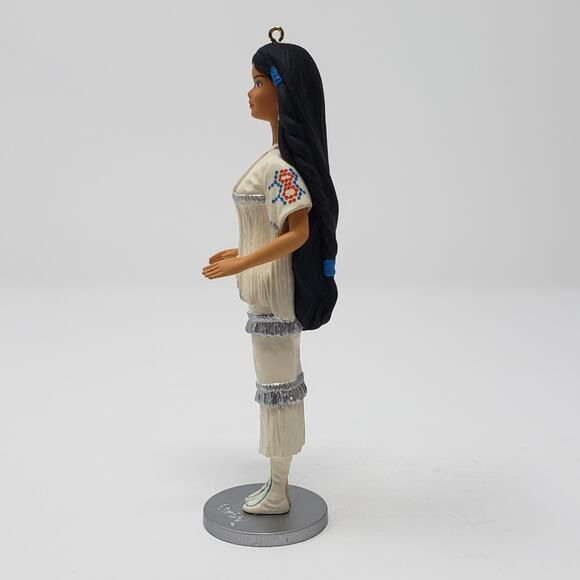1996 Hallmark Native American Barbie #1 Handcrafted Keepsake Christmas Ornament - Picture 4 of 6
